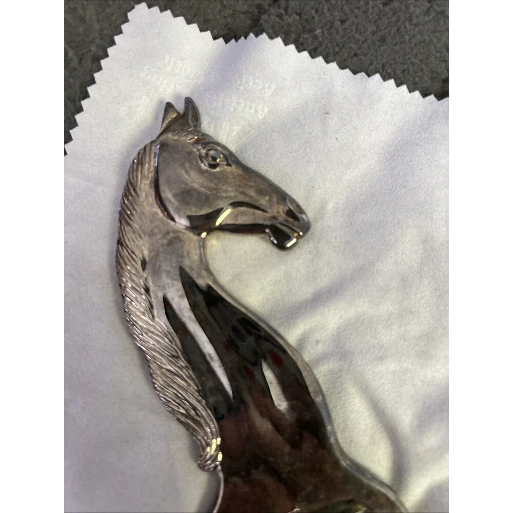 Silver Plated Horse Bottle Opener  Marked Finland